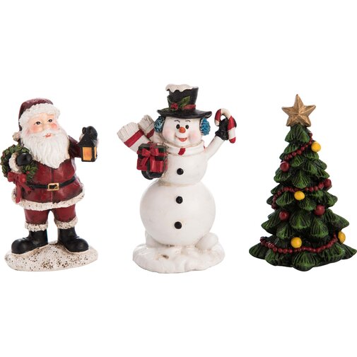 small resin christmas figurines